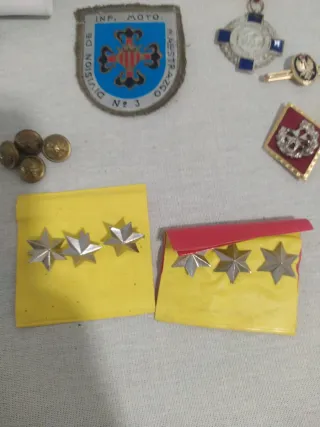 Lote Accesorios Militares Antiguos