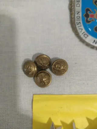 Lote Accesorios Militares Antiguos