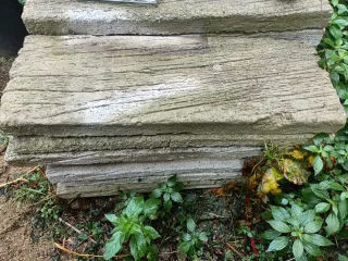 Travessa de fusta de formigo 70cm