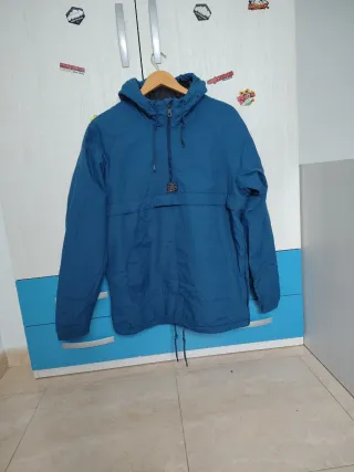 Chaquetón Pull&Bear azul
