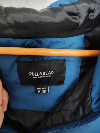 Chaquetón Pull&Bear azul