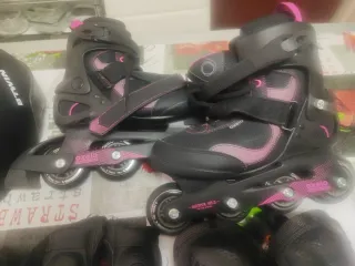 Patines en línea y protecciones