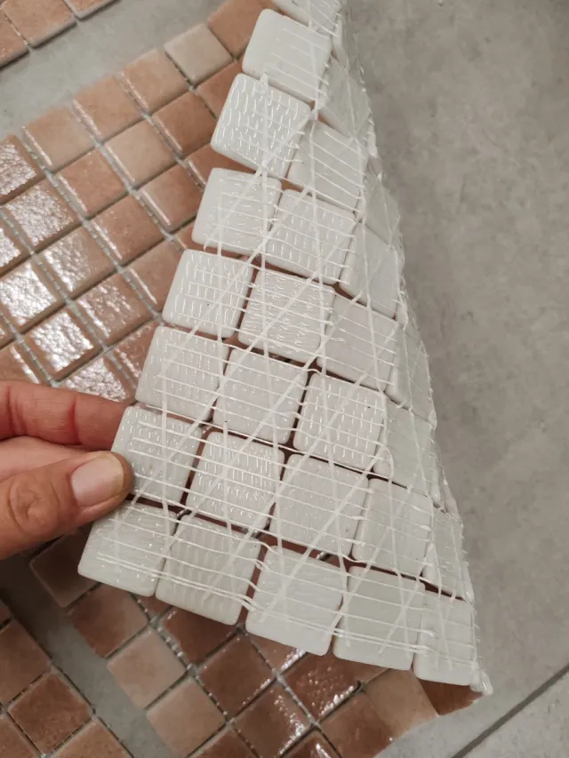 Mosaico Gresite Beige