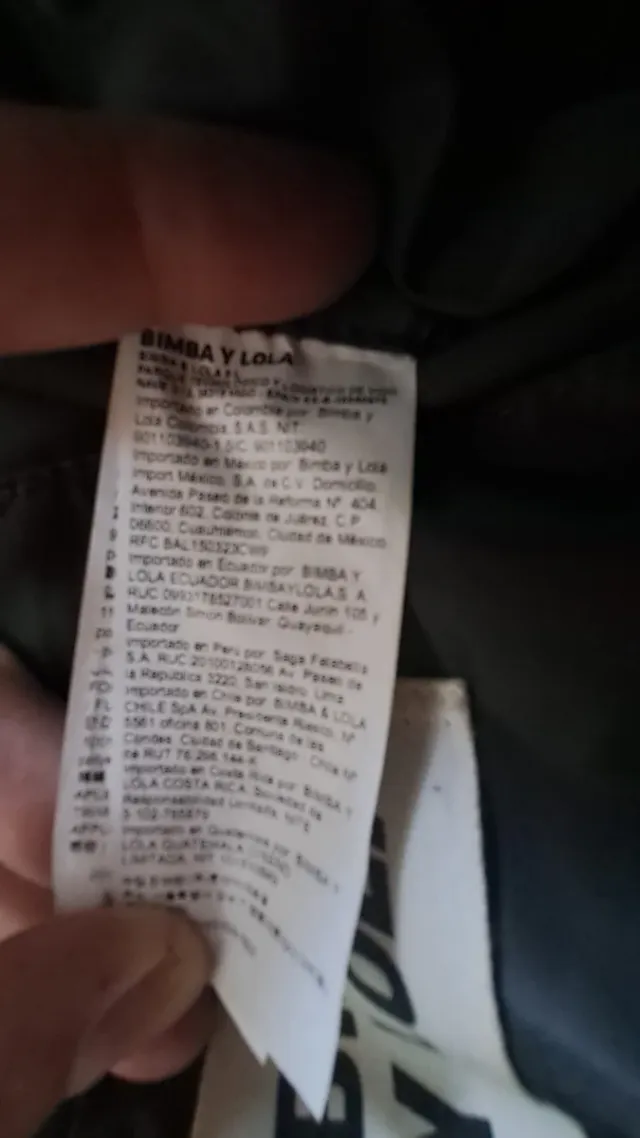 Riñonera Bimba y Lola Negra y Dorada