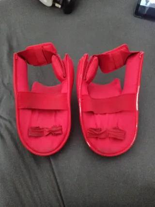 Protecciones Pies Taekwondo