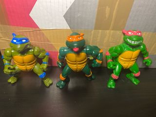 Lote 8 Figuras Tortugas Ninja TMNT