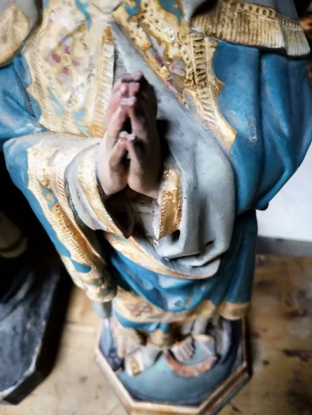 Virgen madera policromada S.XIX