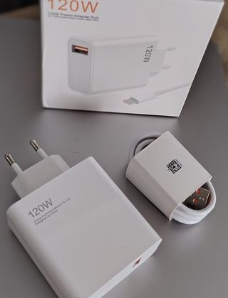 120W Cargador compatible Xiaomi + Cable USB-C