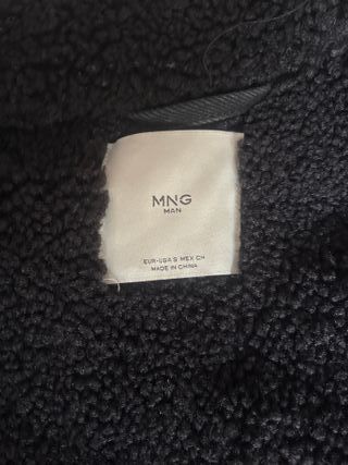 Cazadora vaquera Mango con borrego Talla M