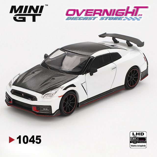 Mini GT Nissan GT-R R35 Nismo 2024 Blanco