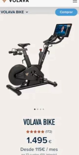 Bici Spinning Volava Alta Gama PALENCIA