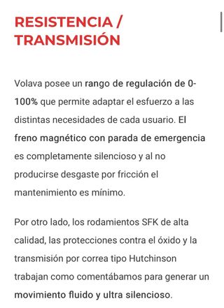 Bici Spinning Volava Alta Gama PALENCIA