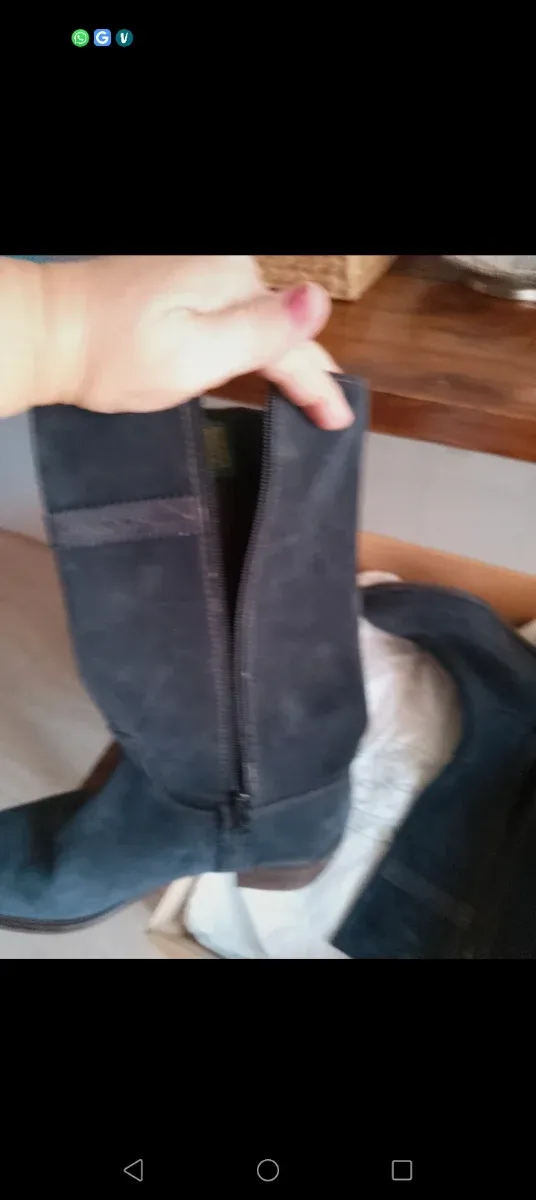 Usadas dos veces, cremallera lateral adicional.