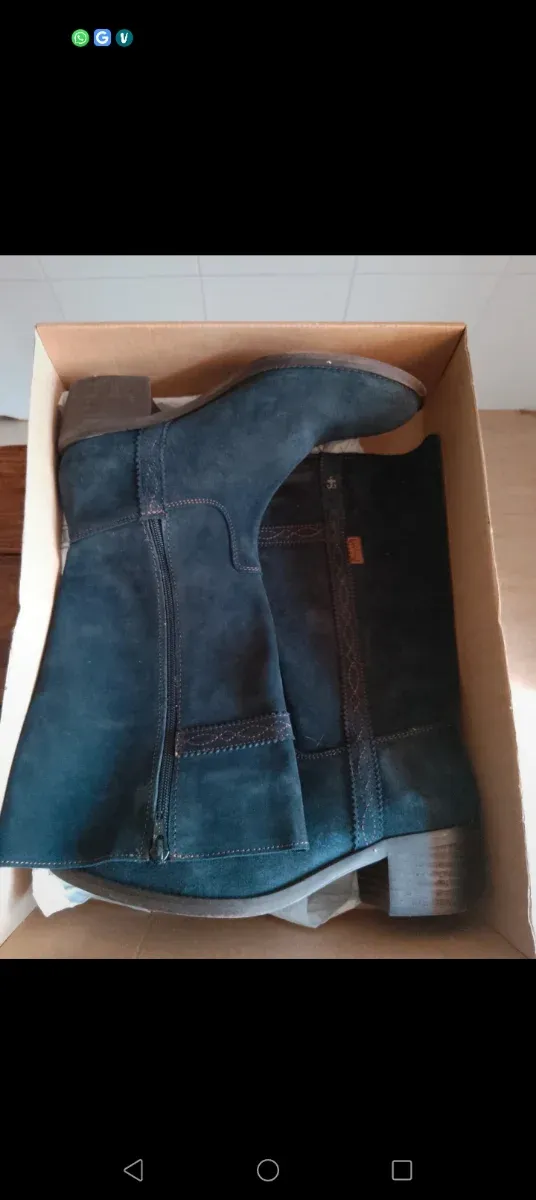 Usadas dos veces, cremallera lateral adicional.