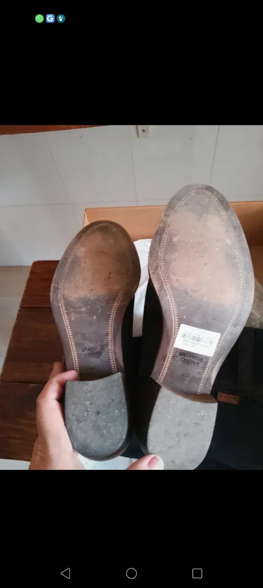 Usadas dos veces, cremallera lateral adicional.