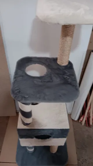 Rascador grande para gatos