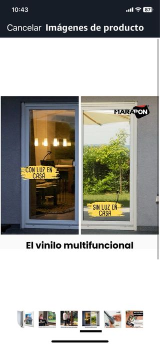 Vinilo Espejo para Ventanas