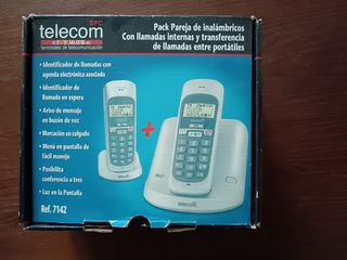 Dúo Teléfonos Inalámbricos SPC Telecom