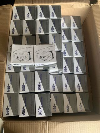 Linterna Frontal LED USB Sensor Movimiento