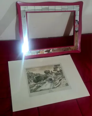 Cornice Vintage Legno Riproduzione antica Potenza