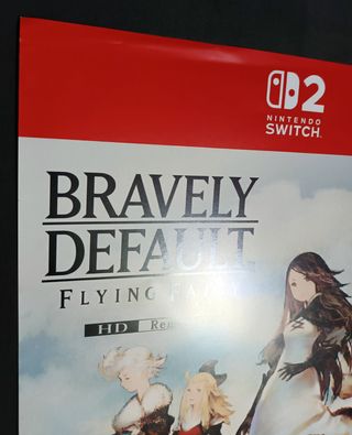 Lámina A4 Bravely Default Flying Fairy Switch 2