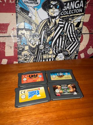 Lote 4 Juegos Game Boy Advance GBA