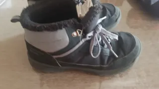 Botas Quechua Talla 36 Negro/Gris