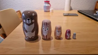 Muñecas Matrioska Animales Aldi