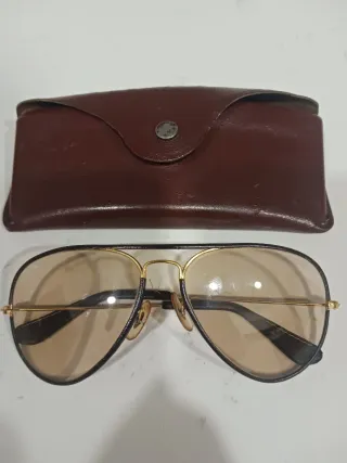 GAFAS RAY BAN DE PIEL VINTAGE