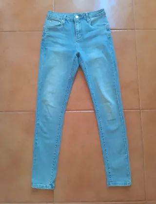 Pantalones vaqueros skinny azules