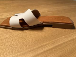 Sandalias Keca Piel Blancas