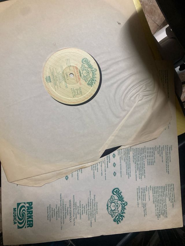 Vinilo Cabbage Patch Kids Años 80