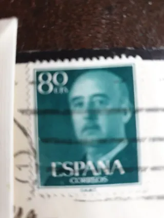 Lote Sellos España Franco 2 Ptas y 80 Cts