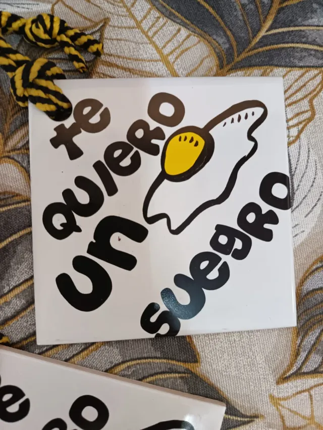 Azulejo decorativo Te quiero una esposa