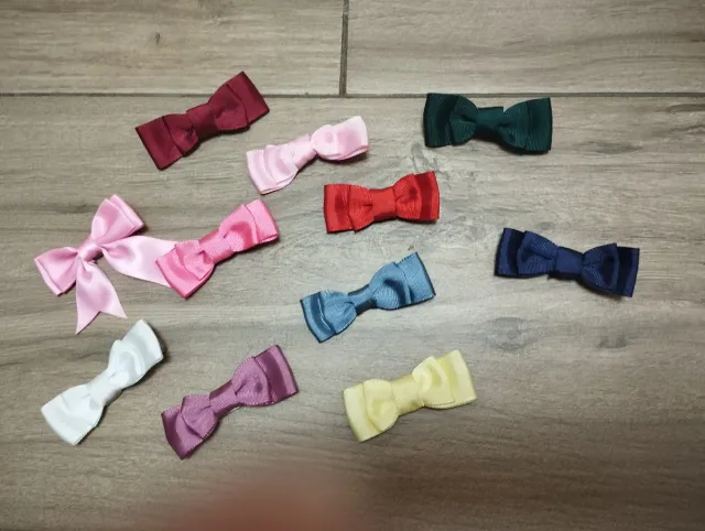 Set 11 pinzas para el pelo