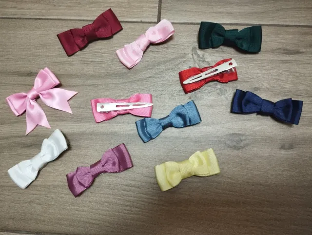 Set 11 pinzas para el pelo