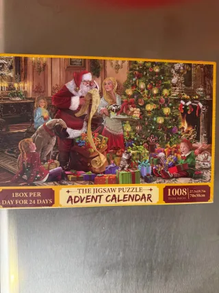 Calendario Adviento Puzzle 1008 Piezas