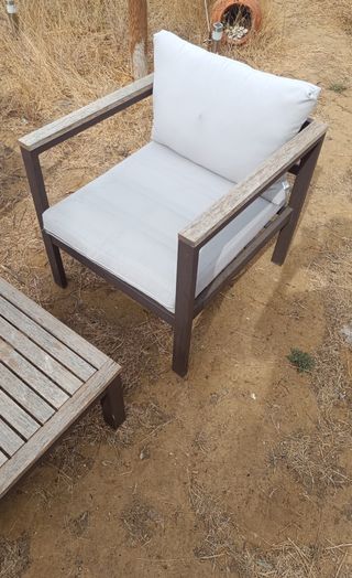 Conjunto Sofá y Sillones Jardín