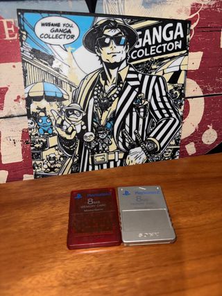 Tarjeta Memoria PS2 8MB Sony Roja