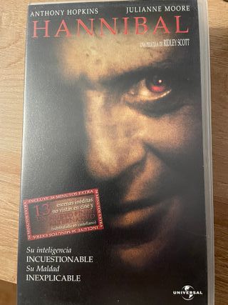 Hannibal VHS Julianne Moore Anthony Hopkins