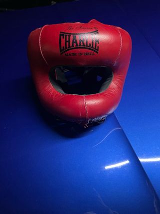 Casco Boxeo Charlie XL Rojo
