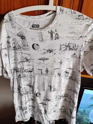 Camiseta Star Wars Estampada