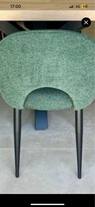 Mesa de comedor madera y metal