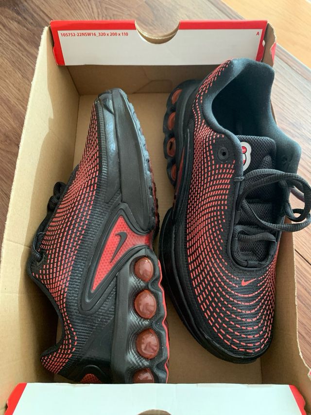 Zapatillas Nike Air Max Negras Rojas