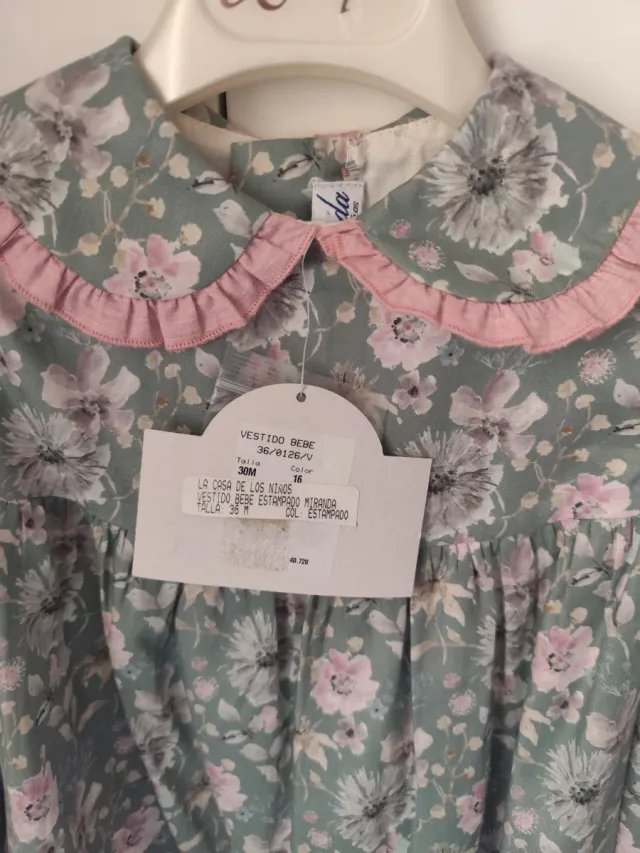 Vestido Miranda niña 30 meses