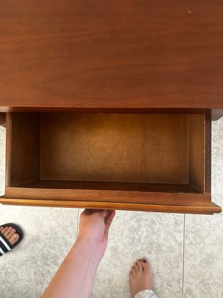 2 Mesitas de Noche MADERA MACIZA