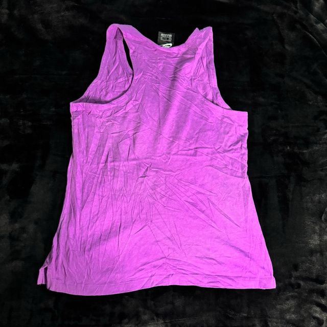 Nike Camiseta sin Mangas Vintage Morado S Y2K