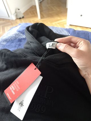 Sudadera CP Company 989 Negra Original