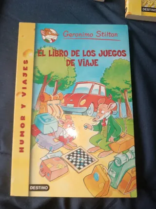 El libro de los juegos de viaje: Geronimo Stilton.