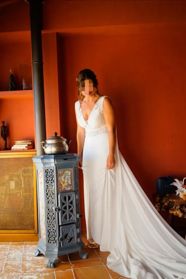 Vestido de Novia Rosa Clará